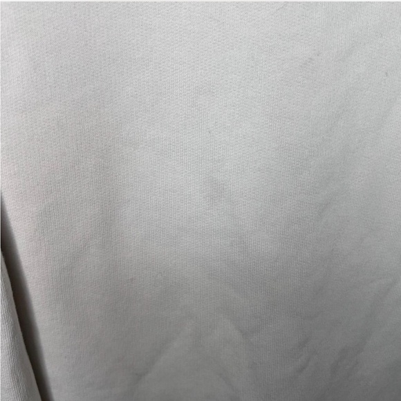 Puma Cream Embroidered Logo Sweatshirt 2X Oversized Cozy Pullover - Picture 3 of 7